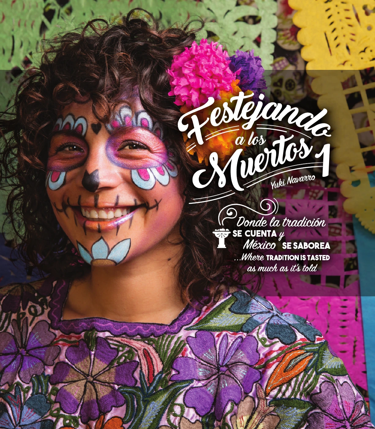 Portada de Festejando a los Muertos 1, de Yuki Navarro